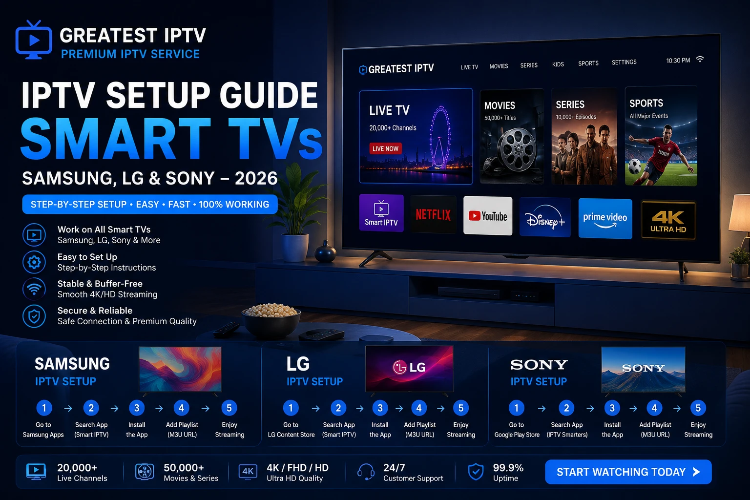 IPTV Setup Guide for Smart TV