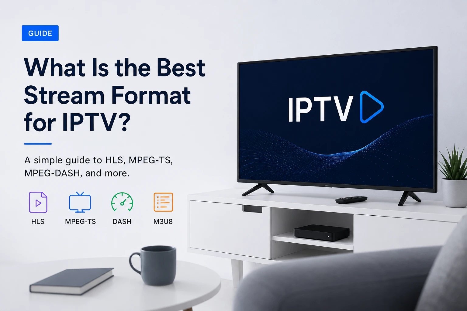Best stream format for IPTV comparison guide